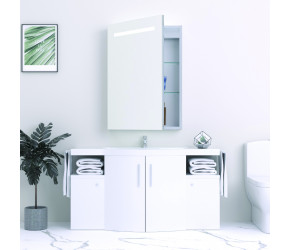 Kartell Reflections Prism 700mm x 500mm LED Mirror Cabinet