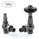 Wyvern Amberley Black Nickel Angled Thermostatic Radiator Valves