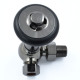 Wyvern Amberley Black Nickel Corner Thermostatic Radiator Valves