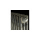 Eastgate Lazarus Raw Metal Lacquered Three Column Horizontal Radiator 450 x 1686