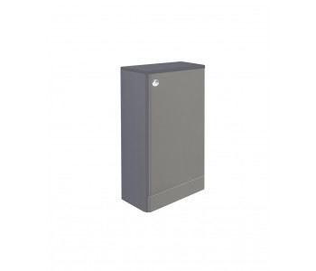 Kartell 500mm WC Unit with Concealed Cistern - Basalt Grey