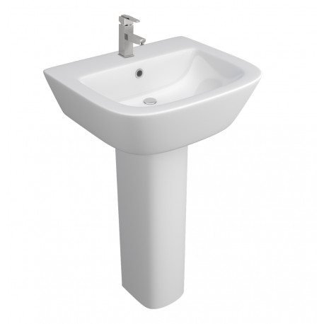 Kartell Project Round 530mm 1 Tap Hole Basin