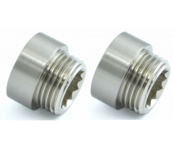 Nickel 2 x 10mm Rigid Radiator Valve Extensions