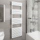 Wyvern White Flat Panel Heated Towel Rail 1748mm x 500mm