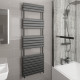 Wyvern Matt Anthracite Flat Panel Heated Towel Rail 1748mm x 500mm