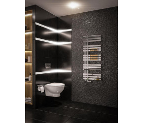 Eastbrook Hurley Chrome Designer Heated Towel Rail 1200mm x 500mm