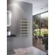 Eastbrook Marlow Matt Cappuccino Designer Heated Towel Rail 850mm x 600mm