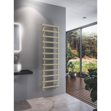 Eastbrook Marlow Matt Cappuccino Designer Heated Towel Rail 1750mm x 500mm