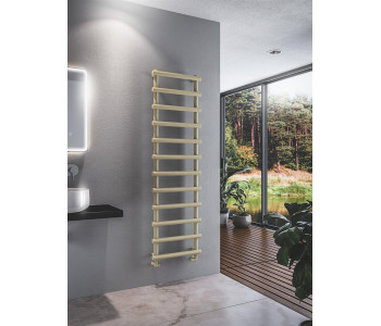 Eastbrook Marlow Matt Cappuccino Designer Heated Towel Rail 1750mm x 500mm