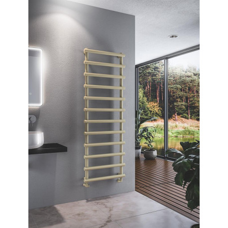 Eastbrook Marlow Matt Cappuccino Designer Heated Towel Rail 1750mm x 600mm