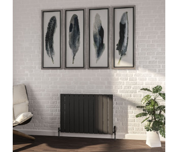 Eastbrook Addington Type10 Vertical/Horizontal Matt Anthracite Radiator 600mm x 810mm