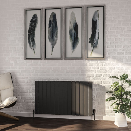 Eastbrook Addington Type10 Vertical/Horizontal Matt Anthracite Radiator 600mm x 1032mm