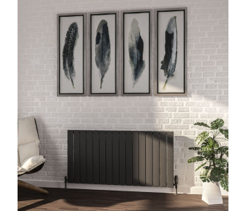 Eastbrook Addington Type10 Vertical/Horizontal Matt Anthracite Radiator 600mm x 1180mm