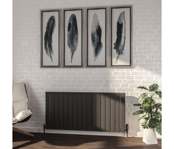 Eastbrook Addington Type10 Vertical/Horizontal Matt Anthracite Radiator 600mm x 1254mm