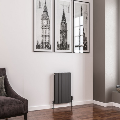 Eastbrook Addington Type20 Vertical/Horizontal Matt Anthracite Radiator 600mm x 366mm