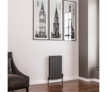 Eastbrook Addington Type20 Vertical/Horizontal Matt Anthracite Radiator 600mm x 366mm