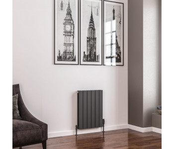 Eastbrook Addington Type20 Vertical/Horizontal Matt Anthracite Radiator 600mm x 440mm