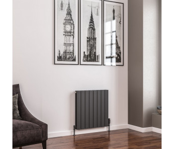 Eastbrook Addington Type20 Vertical/Horizontal Matt Anthracite Radiator 600mm x 588mm