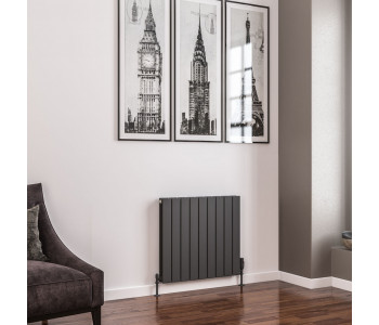 Eastbrook Addington Type20 Vertical/Horizontal Matt Anthracite Radiator 600mm x 662mm