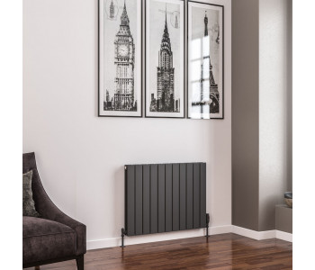 Eastbrook Addington Type20 Vertical/Horizontal Matt Anthracite Radiator 600mm x 810mm