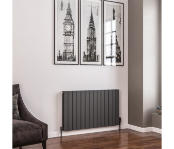 Eastbrook Addington Type20 Vertical/Horizontal Matt Anthracite Radiator 600mm x 1032mm