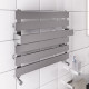 Eastbrook Ascona Polished Stainless Steel Designer Towel Rail 420mm x 500mm