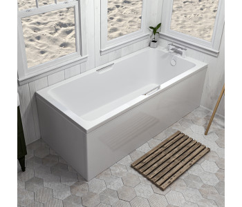 Eastbrook Beauforte Adjustable L shaped Bath Panel 1810mm x 810mm