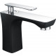 Eastbrook Helston Matt Smooth Black Mono Basin Mixer Tap with Waste