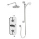 Kartell Klassique Option 5 Triple Thermostatic Concealed Shower