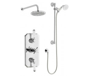 Kartell Klassique Option 5 Triple Thermostatic Concealed Shower
