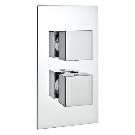 Kartell Pure Chrome Concealed Thermostatic Shower Valve