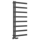 Eastbrook Platani Matt Anthracite Designer Heated Towel Rail 1150mm x 500mm