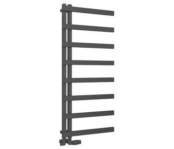 Eastbrook Platani Matt Anthracite Designer Heated Towel Rail 1150mm x 500mm