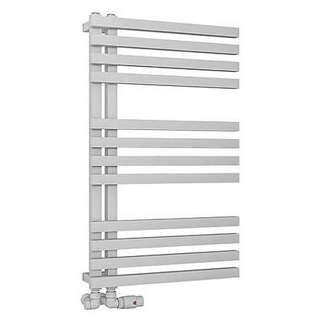 Eastbrook Reinbach Matt Grey Designer Heated Towel Rail 800mm x 500mm