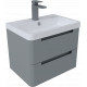 Tailored Monza Tailored Grey 500mm Wall Hung Vanity Unit & Basin
