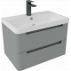 Tailored Monza Tailored Grey 600mm Wall Hung Vanity Unit & Basin