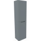 Tailored Monza Tailored Grey 400mm Wall Hung Tallboy Storage Cabinet