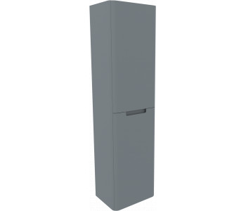 Tailored Monza Tailored Grey 400mm Wall Hung Tallboy Storage Cabinet