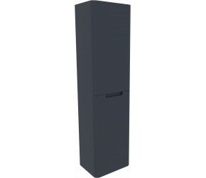 Tailored Monza Shadow Grey 400mm Wall Hung Tallboy Storage Cabinet