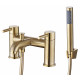 Tailroed Chepstow Brushed Brass Bath Shower Mixer Tap