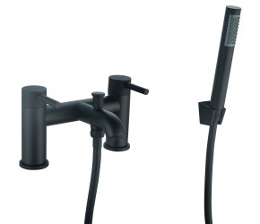 Tailroed Chepstow Orca Black Bath Shower Mixer Tap