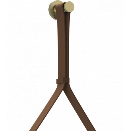 Tailored Mocha Brown Hanging Strap For Delilah Mirrors