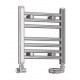 Eastbrook Wendover Straight Chrome Towel Rail 360mm High x 400mm Wide