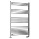 Eastbrook Wendover Straight Chrome Towel Rail 1200mm High x 750mm Wide