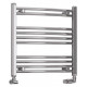 Eastbrook Wendover Curved Chrome Towel Rail 600mm High x 600mm Wide