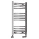 Eastbrook Wendover Curved Chrome Towel Rail 800mm High x 400mm Wide