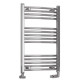 Eastbrook Wendover Curved Chrome Towel Rail 800mm High x 500mm Wide