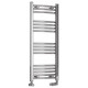 Eastbrook Wendover Curved Chrome Towel Rail 1000mm High x 400mm Wide