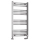 Eastbrook Wendover Curved Chrome Towel Rail 1000mm High x 500mm Wide