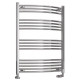Eastbrook Wendover Curved Chrome Towel Rail 1000mm High x 750mm Wide